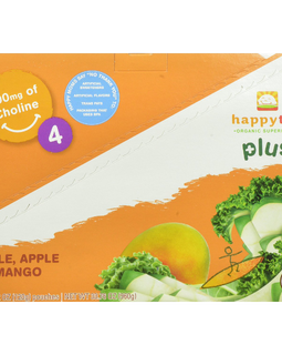 Happy Tot Organic Toddler Food Plus, Kale Apple & Mango