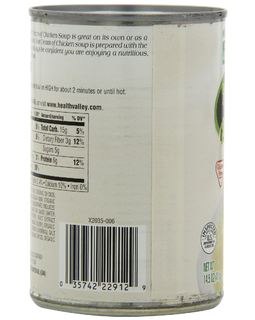 Health Valley Organic Soup, Cream of Chicken